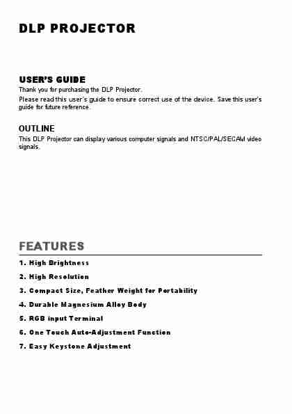 LG Electronics Projector RD-JT40 1024X768 XGA-page_pdf